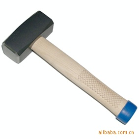 厂家供应优质材质木柄石工锤