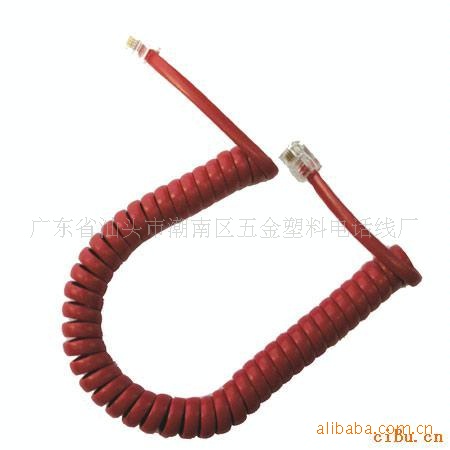 国标电话弹簧线 高档电话弹簧线 电话弹簧线系列 纯铜电话弹簧线