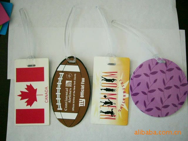 供应PVC牌卡套证件卡PVC行李牌