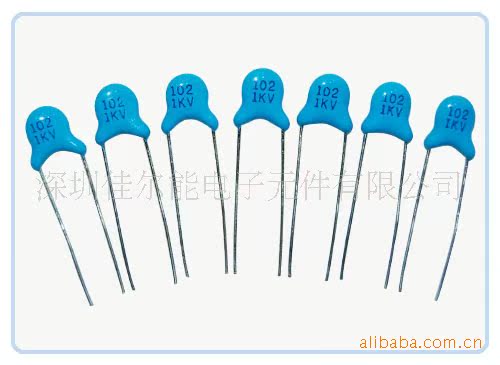 高压陶瓷电容器 102K1KV现货供应 环保无铅免费供样