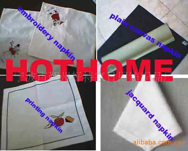 Поставка простых салфеток, салфеток с принтом, салфетки с вышивкой, жаккардовые салфетки, полотенец для рук.