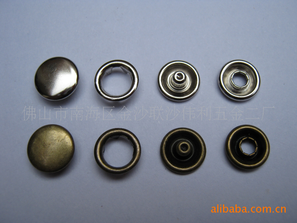 【厂家直销】  #222带面五爪扣 服装