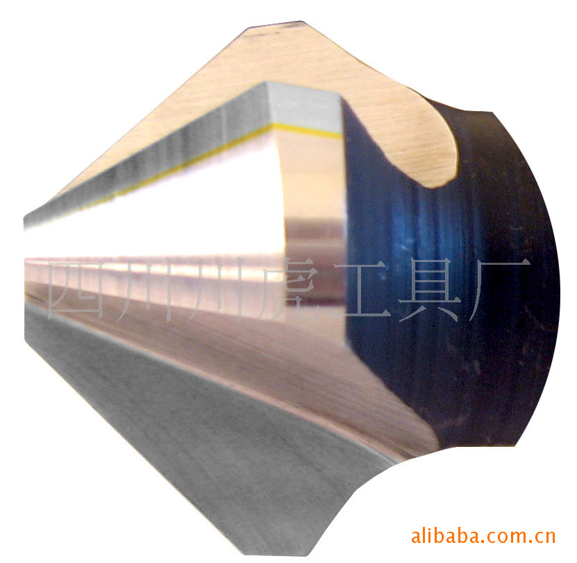 四川天虎焊接锥柄三刃锪钻/焊刃倒角刀：63×90°-MT4