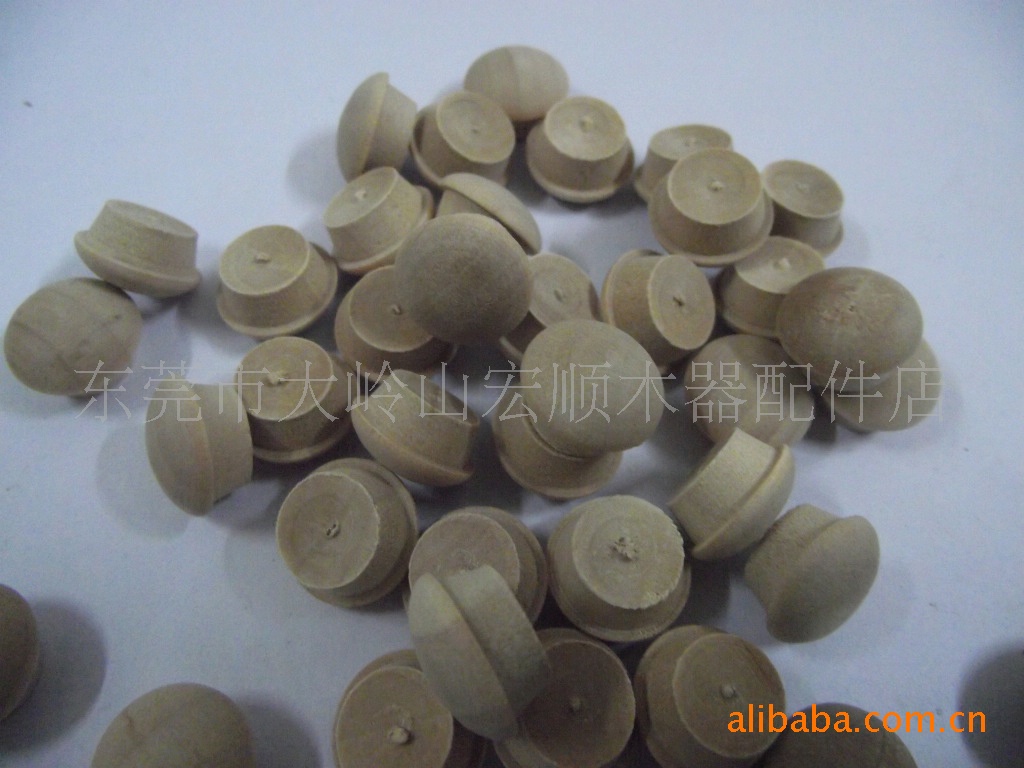 厂家直销现货木塞荷木木盖榉木木扣磨菇头木帽方形四方木塞可定制|ru