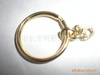 Keychain, ecological golden silver doll, 25mm