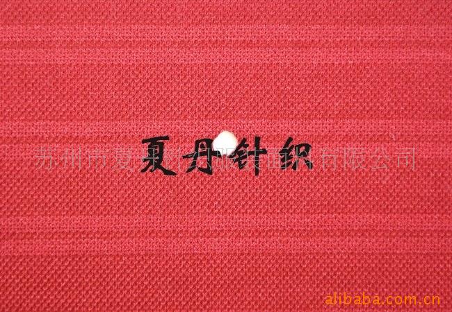 双丝光提花珠地布(图)，精梳棉长绒棉PIMA棉液氨色织电脑提花