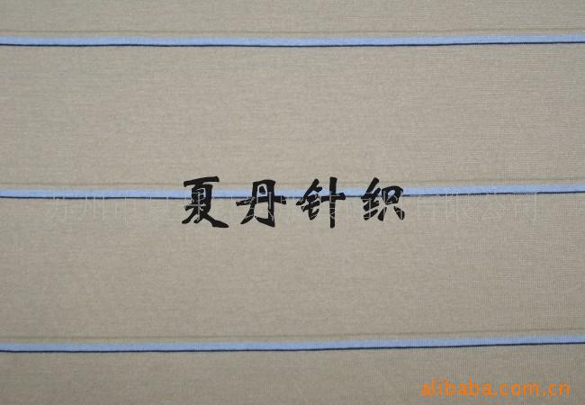 供应·股线丝光彩条汗布(图)，长绒棉，PIMA棉，液氨，调线汗布