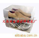 供应透明塑料男鞋盒,PP斜纹男鞋盒,吸塑男鞋盒靴盒