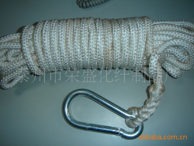 荣盛厂家专业供应16mm高强救援绳 尼龙急救绳