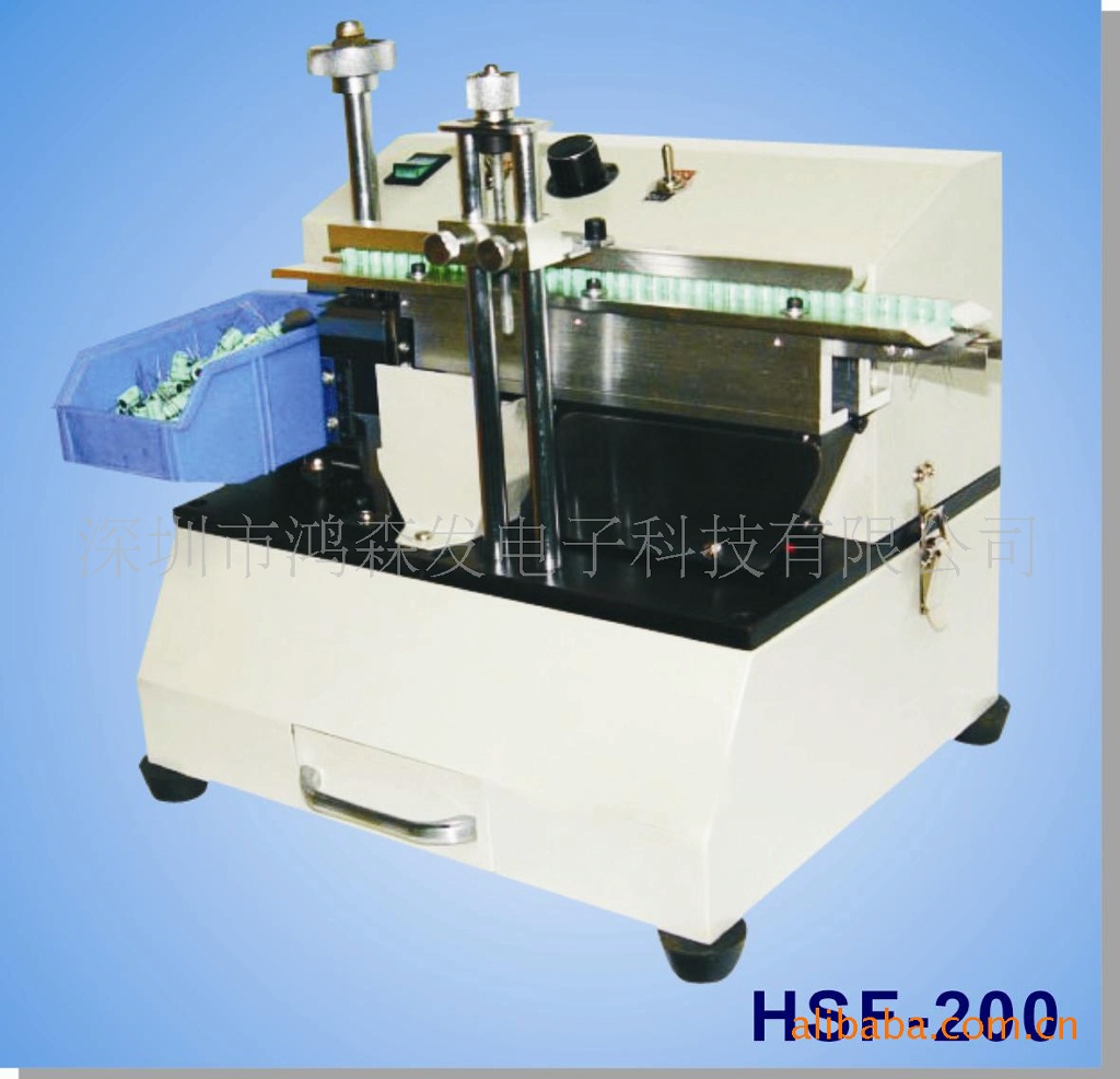 生产加工散装电容剪脚机  散装半自动电容切脚机