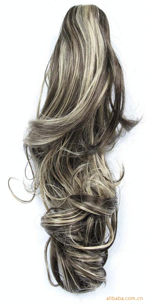 Cabello de peluca, cabello real de seda de alta temperatura, cabello rizado de exportación europeo, americano y africano, multicolor