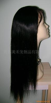 Qingdao Wig factory Direct selling Supply to China Development Hand-woven Switzerland Foreign trade Lace Wig Wigs