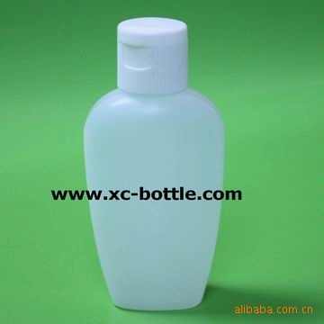 供应20 MM口径80 ML HDPE 扁洗涤胶瓶 化妆品瓶 塑胶瓶