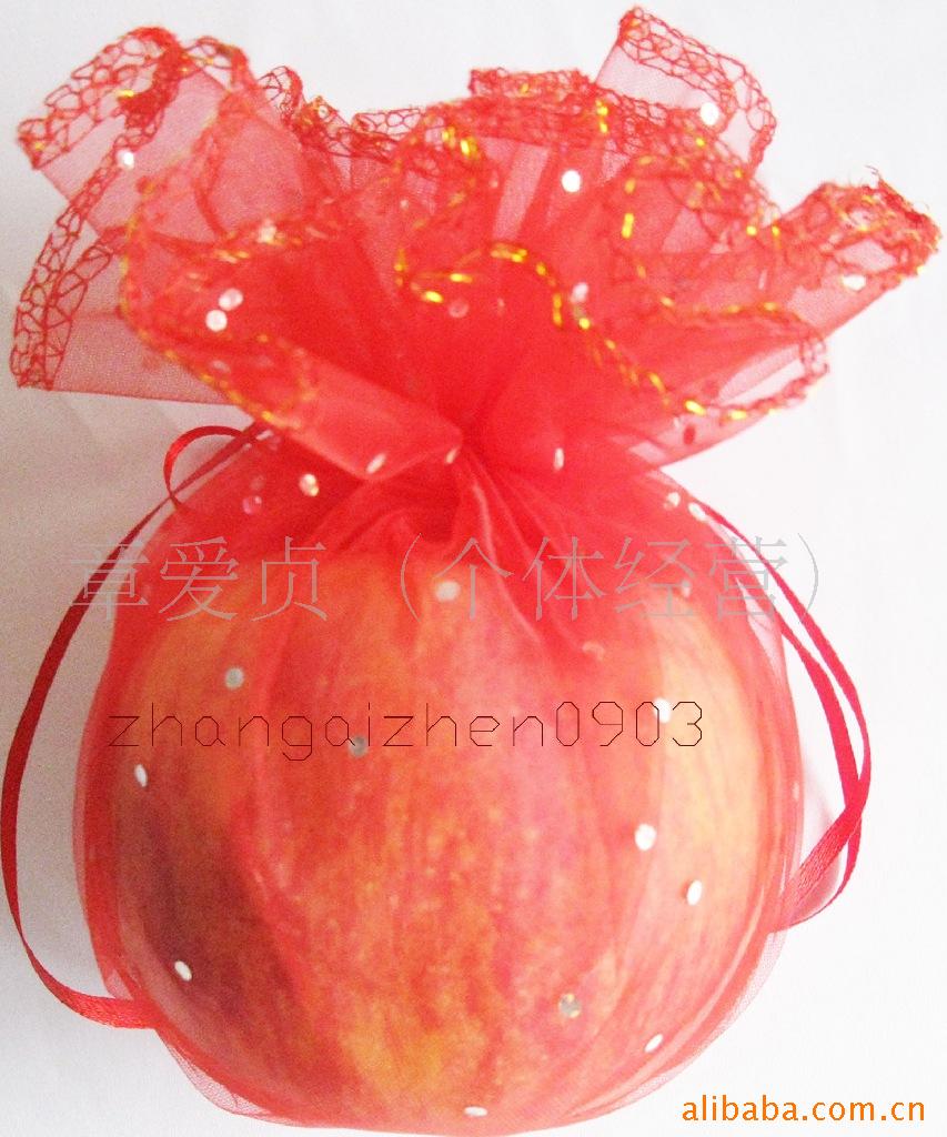 direct deal 35cm Highlights Candy Organza bag Chiffon packing Gift Bags Cloth packing bag Sachet yarn