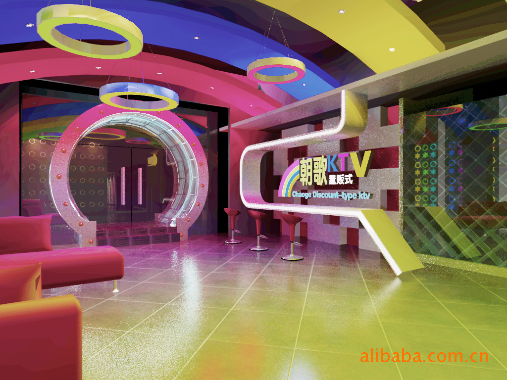 室内装饰商业中心娱乐场所设计及施工设计效果图装修公司一条龙