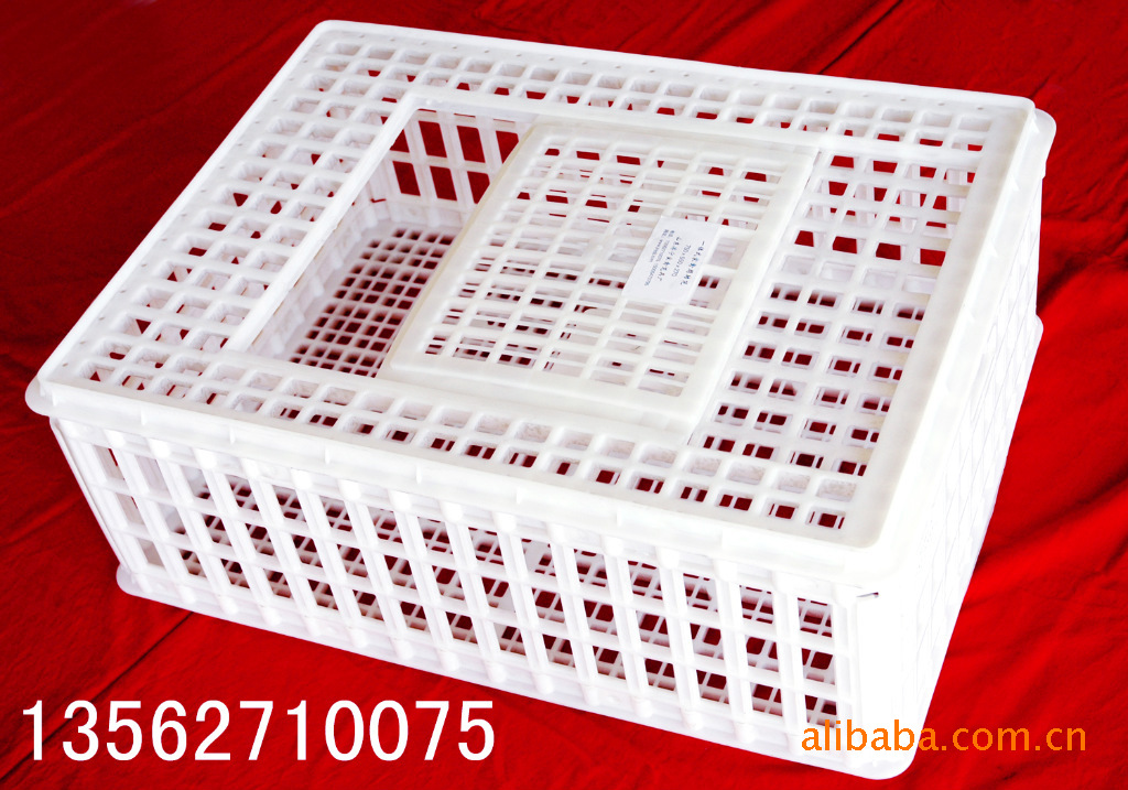 厂家供应运输鸡笼 鸭笼 塑料鸡笼 禽类运输周转箱