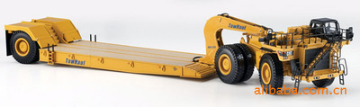 CAT卡特1:50工程车合金玩具模型784C 重型平板运输拖车 55220|ms