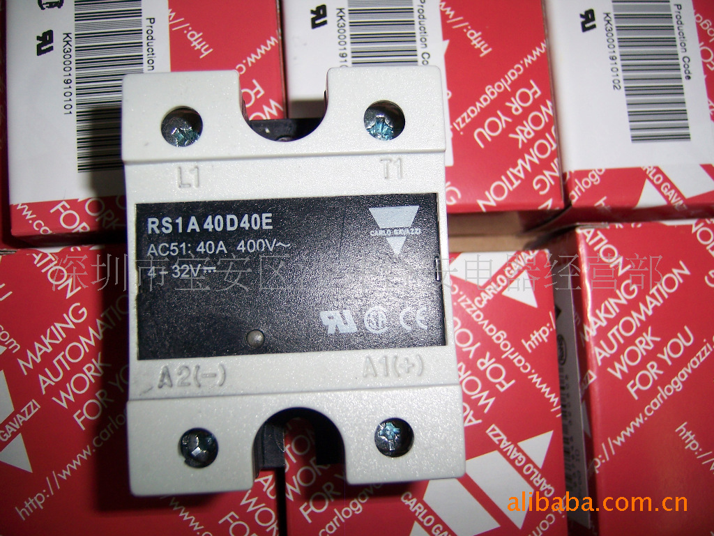 原装佳乐固态继电器RS1A40D40E 40A 交流控直流