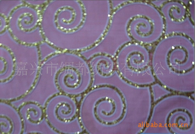 欧根纱印花，花式繁多，可来样生产