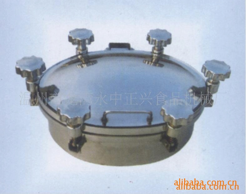 罐上用圆形带压力不锈钢人