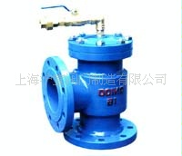 上海沪宣100A角型定水位阀  铸钢法兰水力控制阀
