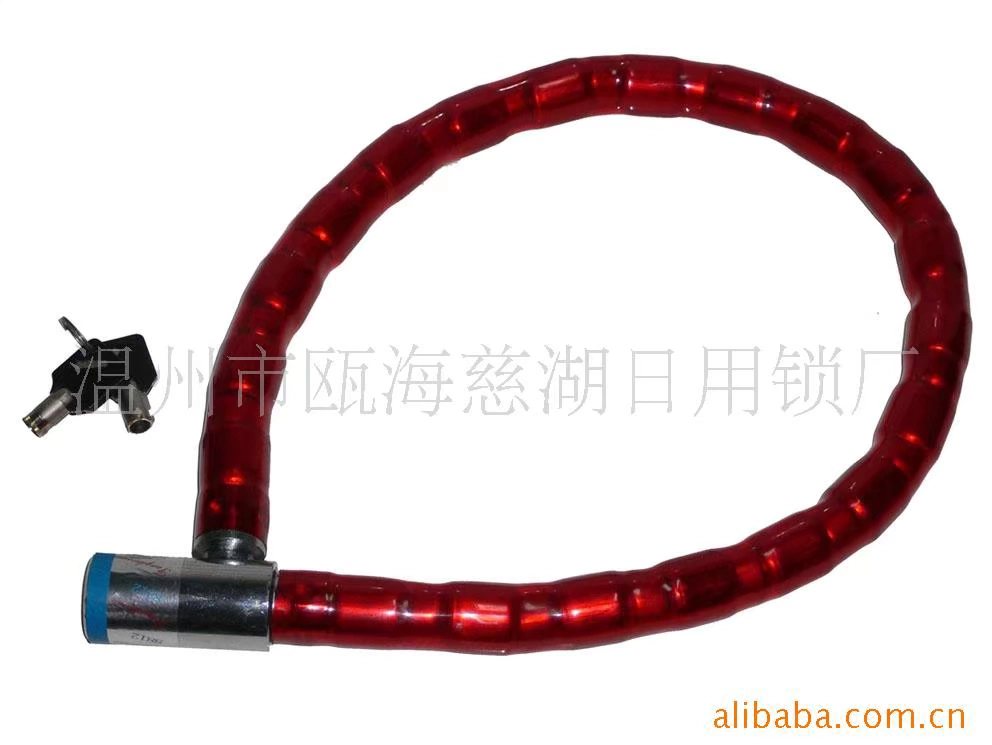 Подлинная поставка хранилища товаров замок мотоцикла совместный замок велосипедный замок Бронирование