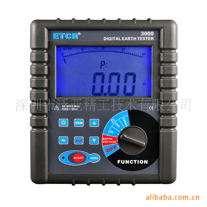 ETCR3000系列数字式接地电阻仪