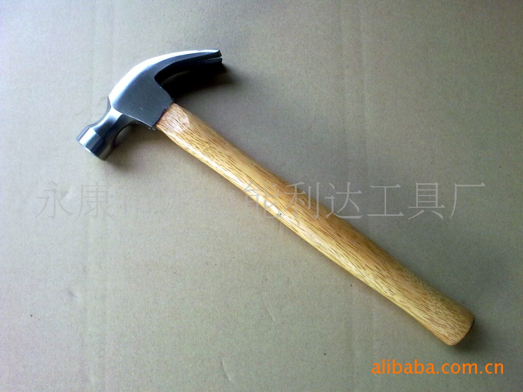 厂家直销0.5kg木柄锤子