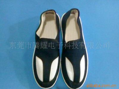supply Anti-static Two canvas shoe Navy Blue Anti-static Cloth shoes Mesh ventilation Anti-static Cloth shoes