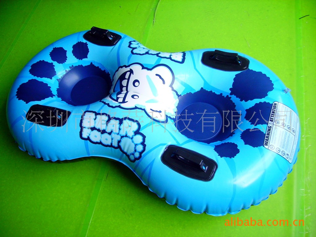 [Professional manufacturer] Customized double inflatable ski ring…