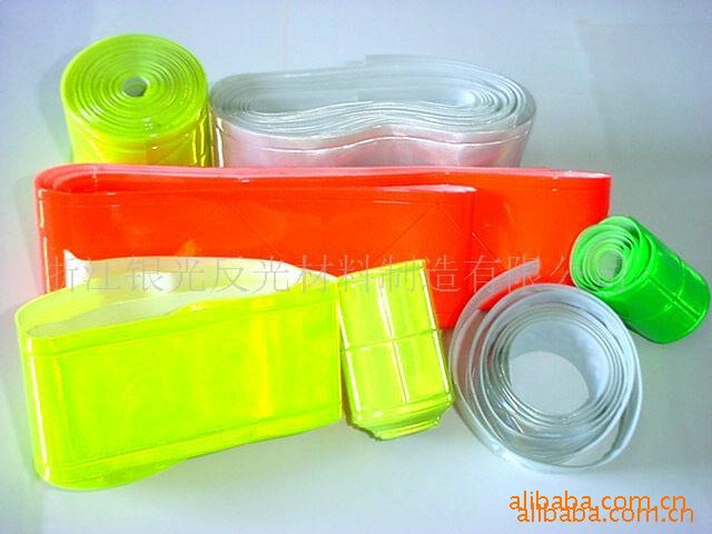 厂家直销 银光材料 反光晶格，反光PVC（图）