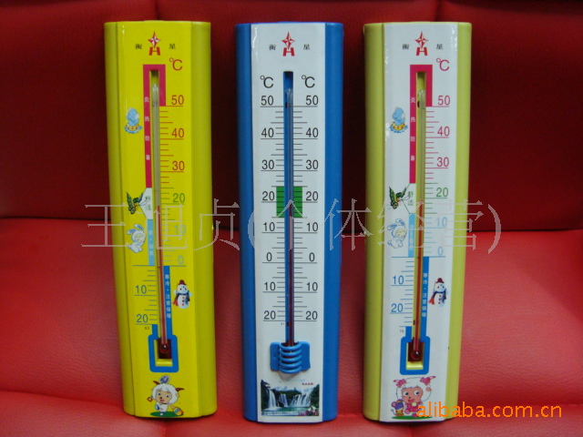 塑料温度计，婴儿用品，沐浴用品，水温计，室内用品，温度计