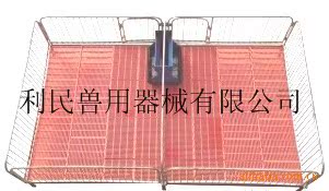 供应小猪保育床 猪保育床 仔猪保育栏 仔猪保育床 双体两栏带食槽