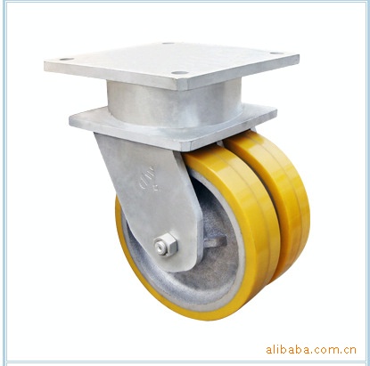 超重型工业万向脚轮 载重10T  用于重型设备搬运