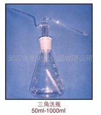 Поставка стеклянных треугольников, садового дна, Мужские пористые бутылки для мытья.