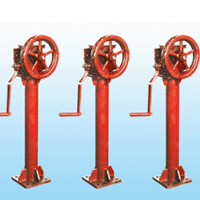 供应工业管式炉用省力耐用烟囱挡板调节机构及烟囱翻板、滑轮等