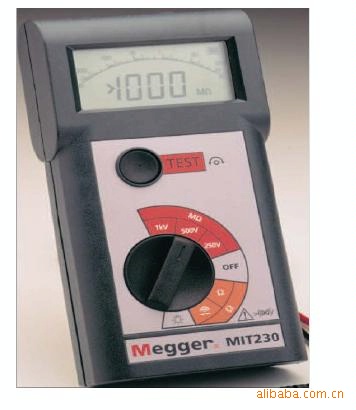 美国Megger MIT200手持式绝缘电阻测试仪