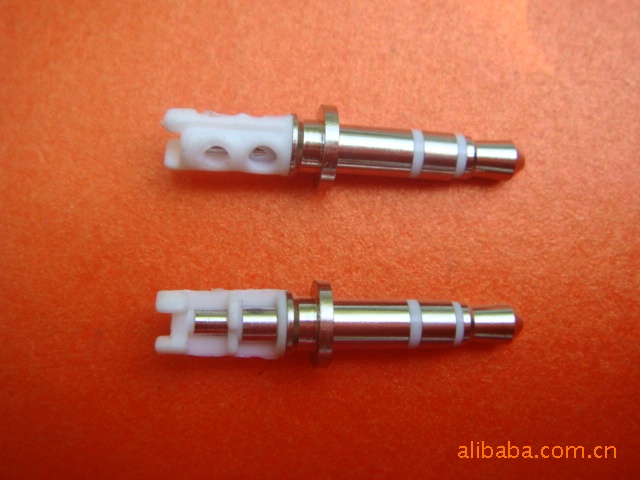 3.5立体耳机插针/3.5立体手机插针 白胶