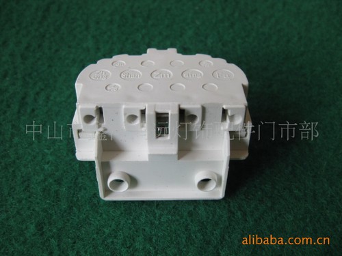Wholesale Plastic Fluorescent H Tube Lamp Holder 2G11 UV Disinfection Mosquito Killing and Sterilization Four Pin Flat Lamp Holder