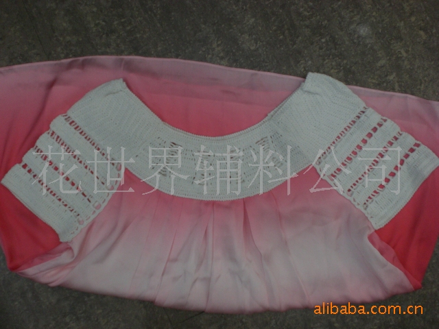 手勾领花，编织领花，手勾花