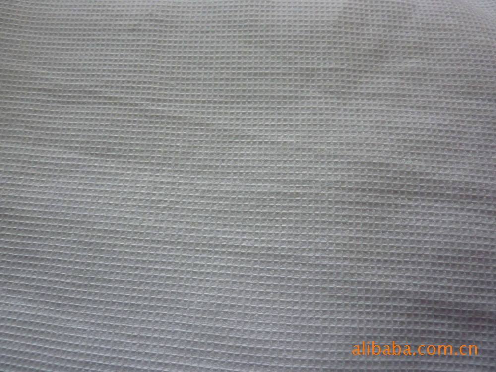 供应高品质梭织华夫格面料 全棉华夫格现货批发