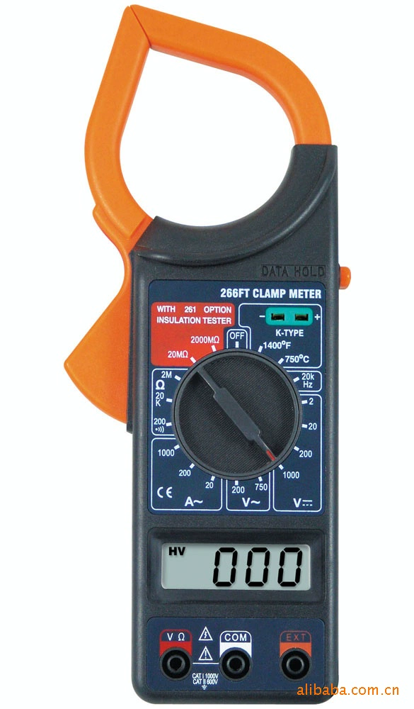 Поставка портативных многофункциональных цифровых Токоизмерительные клещи Multi-N DT266FT
