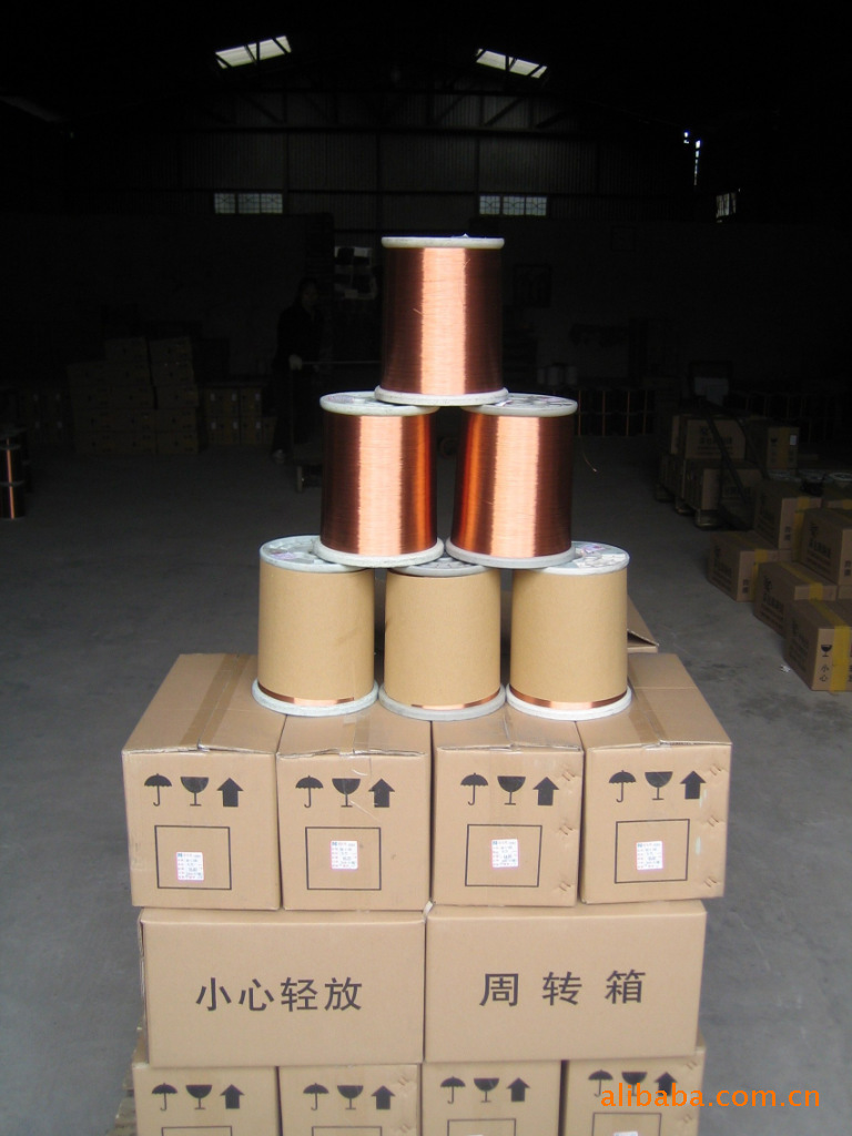 直焊性聚氨酯铜包铝漆包线CCAQA-1/180(TL-UEW) 0.350mm