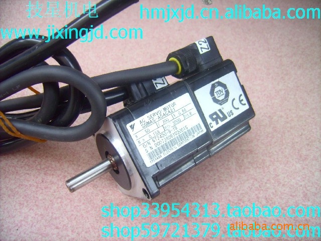 安川伺服 SGMAS-A5ACA21 YASKAW     保好保修三个月