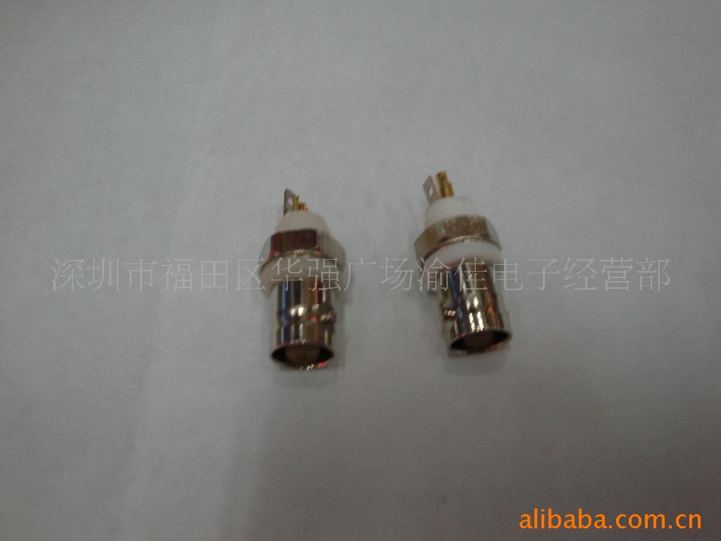 绝缘BNC插座 纯铜BNC母绝缘插座 Q9母监控插座