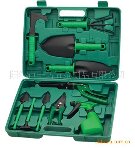H-014A园艺林工具套装浇花壶淋花壶园艺叉叉剪耙,花园工具