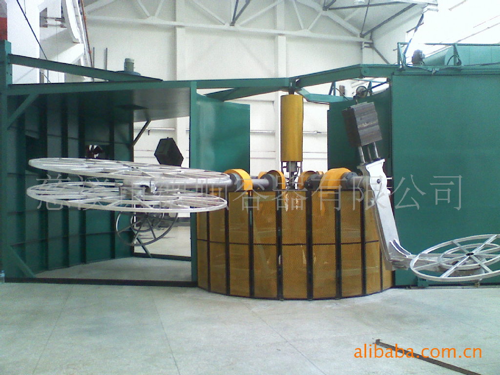 厂家供应四臂五工位滚塑机、穿梭式滚塑机、游乐产品滚塑机、滚塑