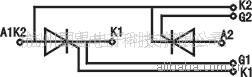 杭州国晶双向可控硅模块MTC2000A1200V水冷