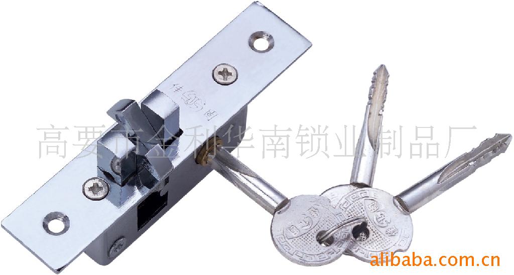 Sur de China cerradura de puerta de aleación de aluminio HN-99 cerradura de la puerta corredera cerradura oculta cerradura mecánica de aleación de aluminio cerradura de la puerta corredera