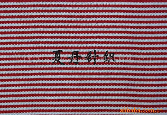 供应·股线双丝光彩条珠地布(图)，长绒棉，PIMA棉，大循环